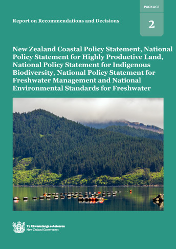 cover nzcps npshpl npsib npsfm nesf report on recommendations and decisions