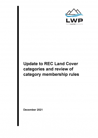 cover rec land cover report