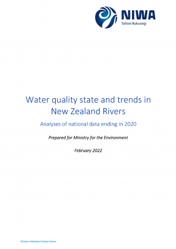 cover river water quality state and trends