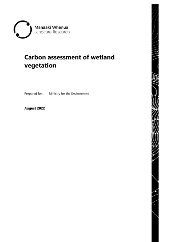 cover wetland carbon assessment
