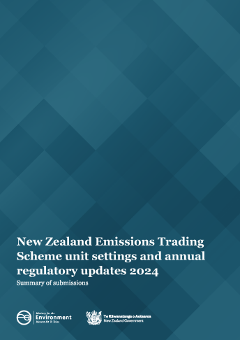 ets limits and regs summary of submissions cover