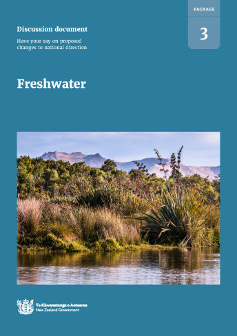 freshwater discussion document cover