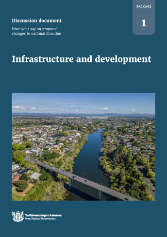 infrastructure and development discussion document cover