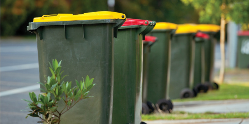 kerbside recycling bins