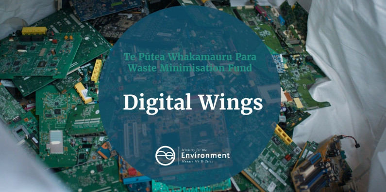 Thumbnail for video 'Waste Minimisation Fund | Digital Wings Trust'.