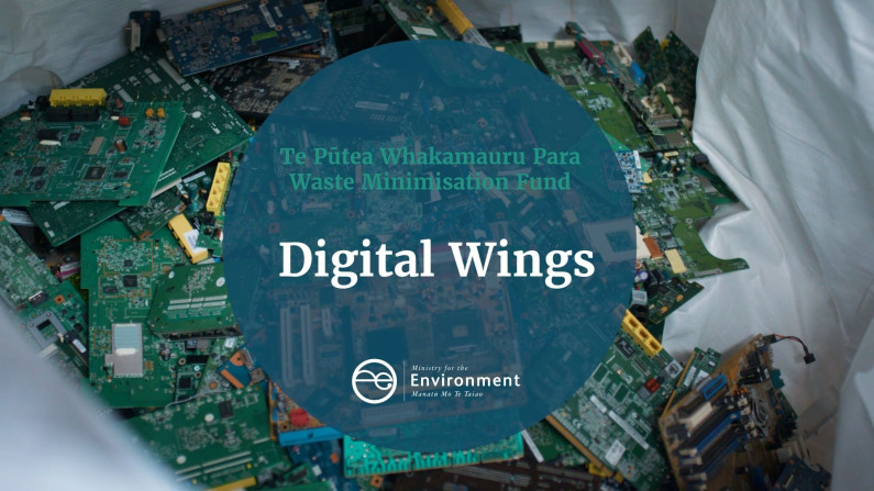 Thumbnail for video 'Waste Minimisation Fund | Digital Wings Trust'.