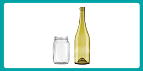 Kerbside glass bottles