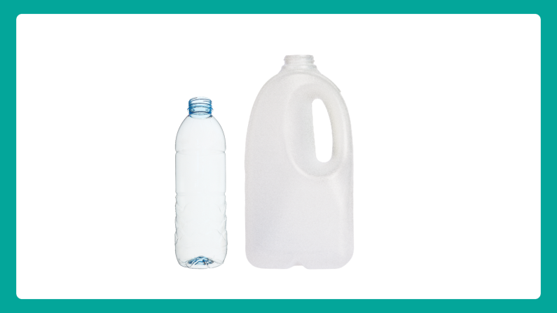 Kerbside plastic bottles