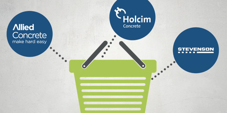 Three logos coming out of a crate to showcase the Envirocon scheme.